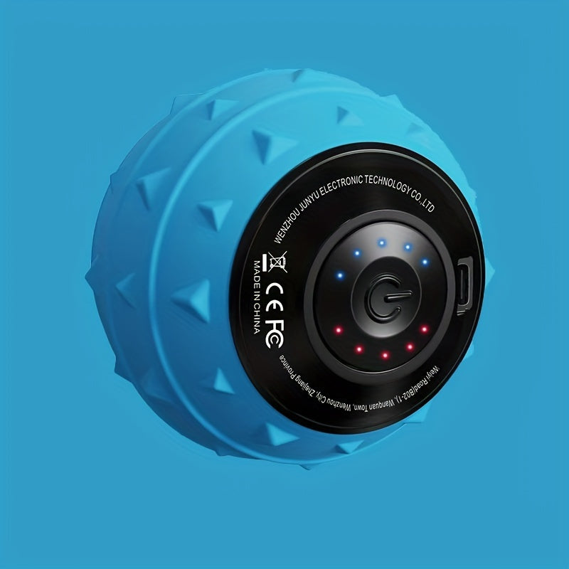 Pelota de masaje eléctrica portátil para yoga con batería de litio recargable por USB 1300mAh