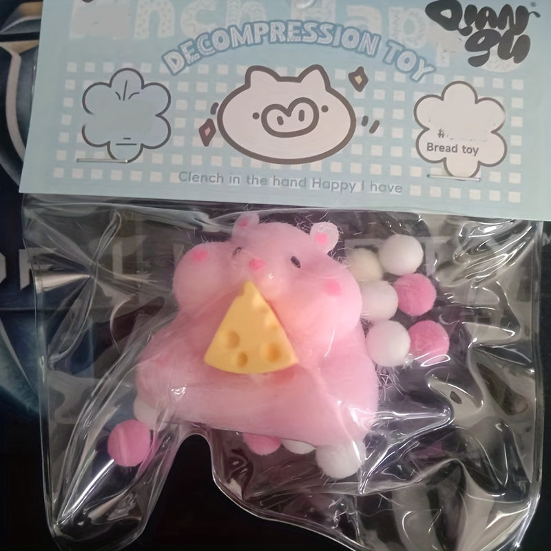 Hamster Plush Toy for Girls and Kids, Soft Stuffed Animal, Gift for Holidays and Birthdays