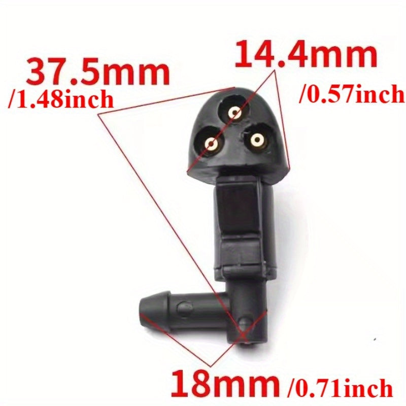 Dual Windshield Washer Spray Nozzle for Chevrolet Cruze 2009-2014