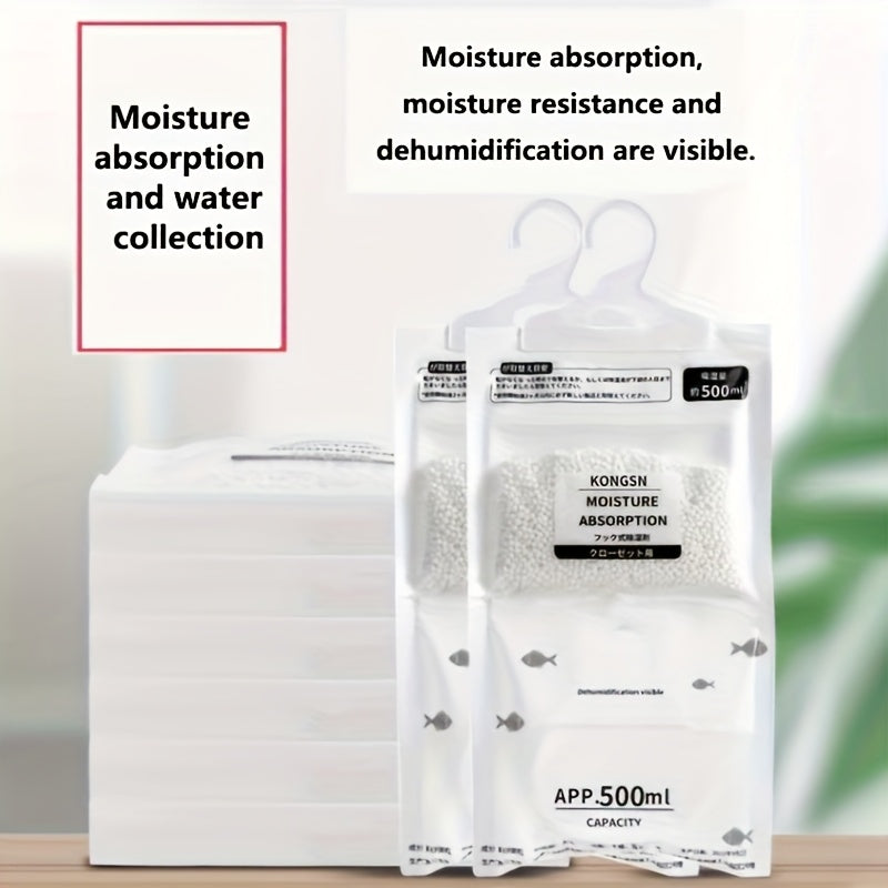 Dehumidifier Bags for Dorms and Wardrobes Pack of 10 or 20 Bags