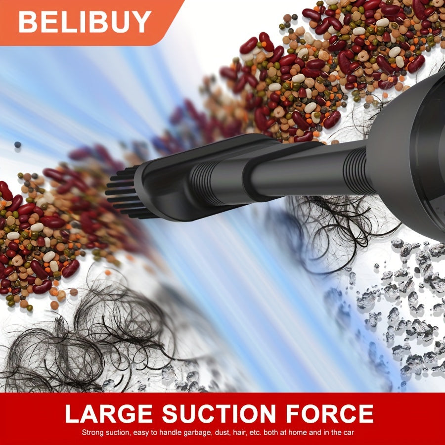 Mini Cordless Car and Home Vacuum Cleaner with Rechargeable Battery