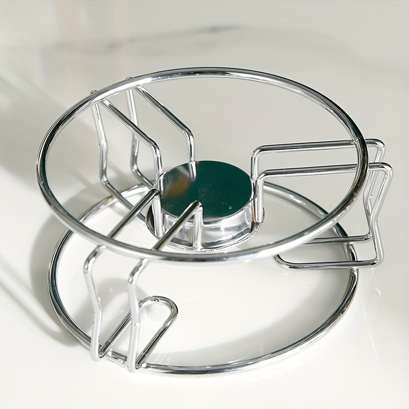 Stainless Steel Candle Holder with Wooden Base for Tea Coffee Heating and Beverage Accessories