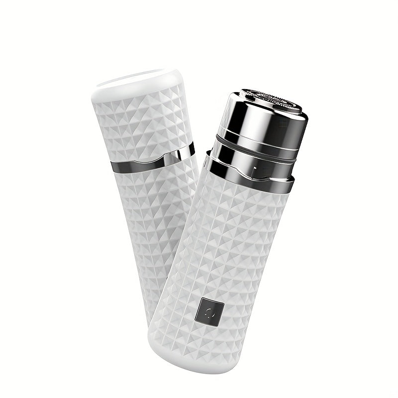 Электрический женский эпилятор для волос, перезаряжаемый через USB, для подмышек, ног и тела