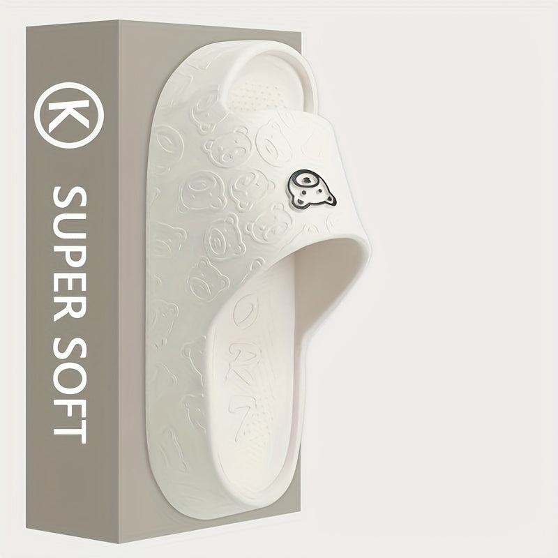 Unisex EVA Non-Slip Sandals Minimalist Stripes Indoor Outdoor Comfortable