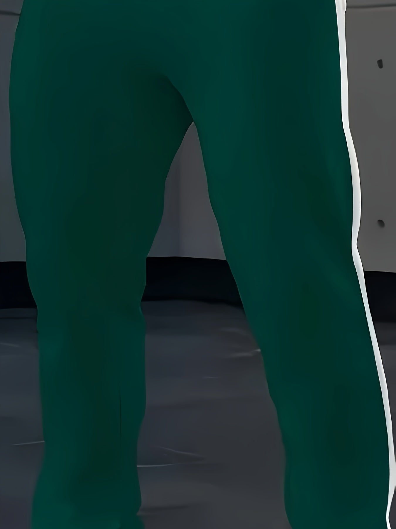 Men's All-Over Print Polyester Sportswear Set Hooded Top and Pants Spring Fall Regular Fit