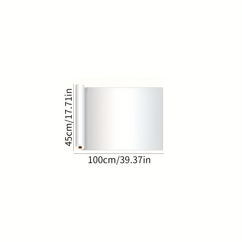 Frosted Vinyl Window Film for Bathroom Office Privacy Translucent Cling