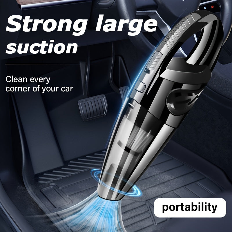 Kuchli so'rish quvvati, zaryadlanadigan batareya, avtomobillar va uylar uchun nam/quruq imkoniyatlari bilan portativ qo'l vakuumi. U uy hayvonlari sochlari va changni osonlik bilan bartaraf etishi mumkin. Bir nechta aksessuarlar va