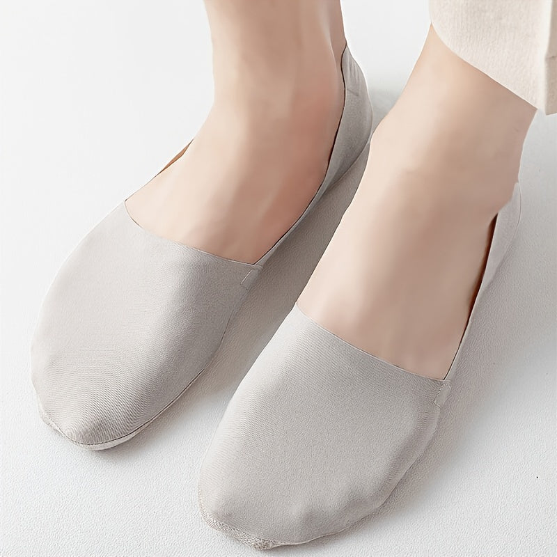 Erkaklar uchun bir rangli hidga chidamli, ko'rinmaydigan paypoqlar, 7 juft, ingichka, sirpanmaydigan, qulay, nafas oladigan, bahor va yozda kundalik va ochiq havoda kiyish uchun.