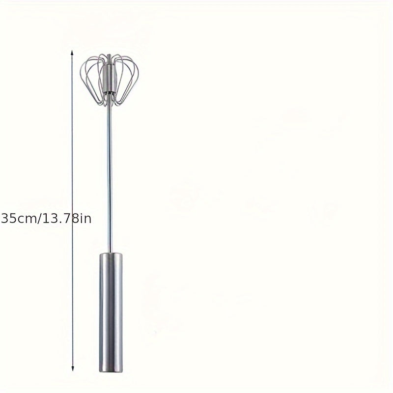 Large Stainless Steel Egg Beater Hand Whisk for Baking and Cooking