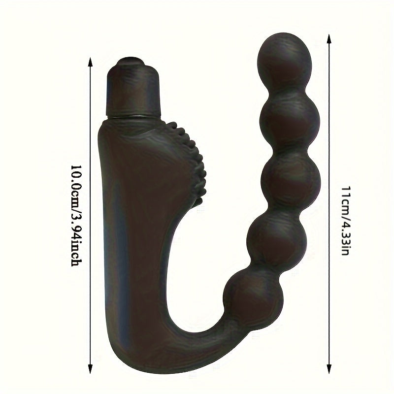 Men Silicone Anal Vibration Plug Prostate Massager 10 Frequencies