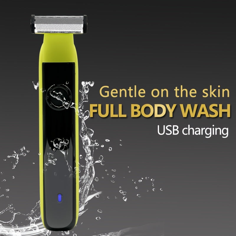 Мужская портативная перезаряжаемая электробритва для подарка