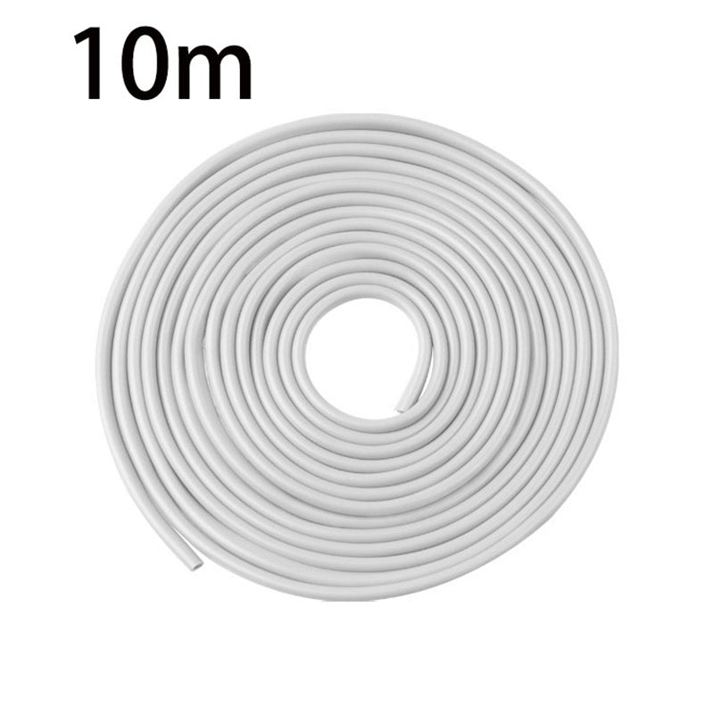 Protector de borde de puerta de coche, tira de sellado en forma de U de goma