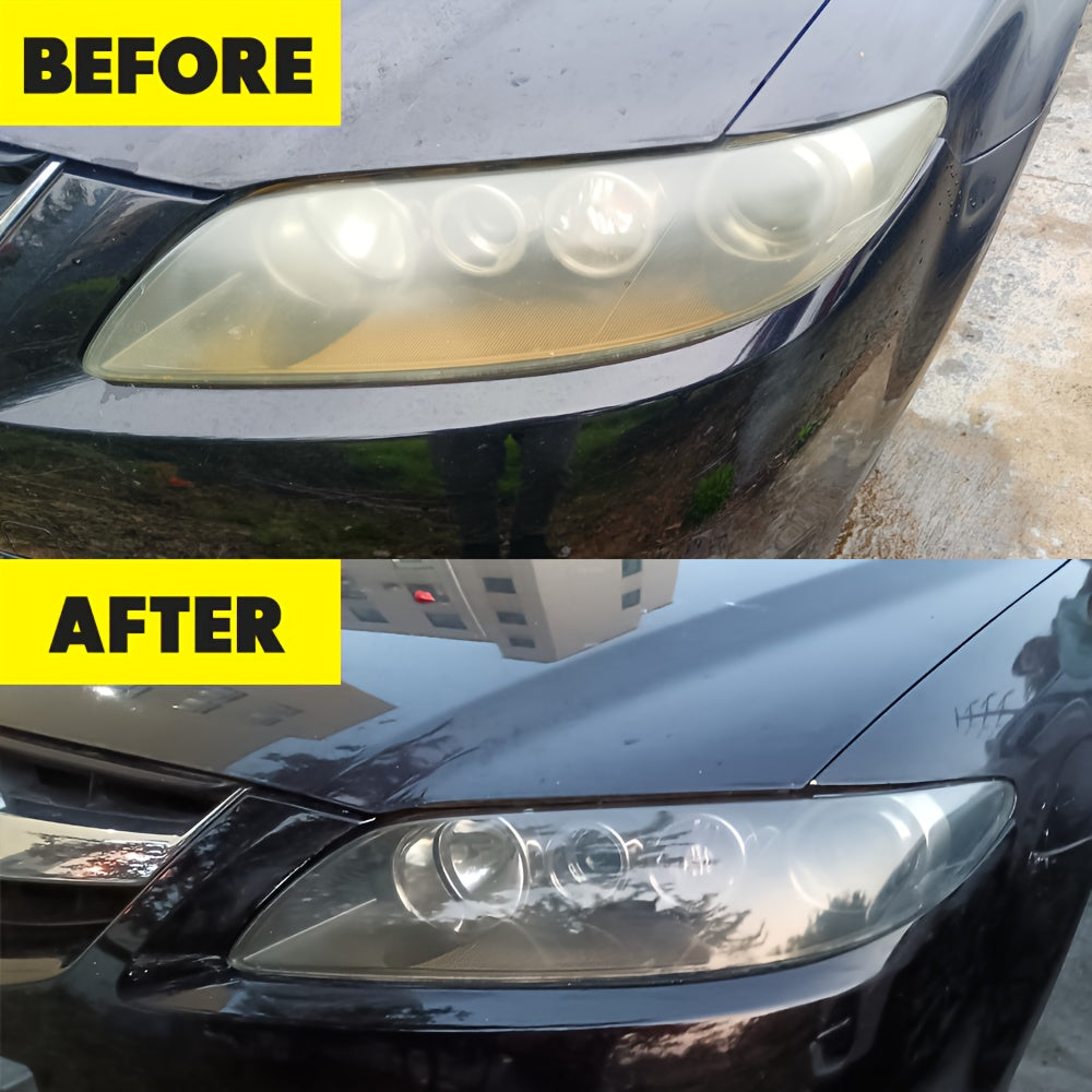 Car Headlight Repair Cream Polishing Nourishing Plastic Renewal Tool