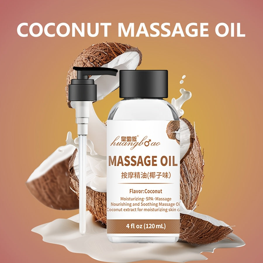 Sensual Rose Massage Oil for Couples Full Body Moisturizing Alcohol-Free