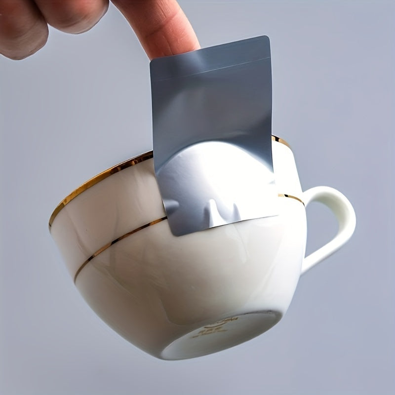 160 шт. водонепроницаемых маслостойких серебряных наклеек для хранения