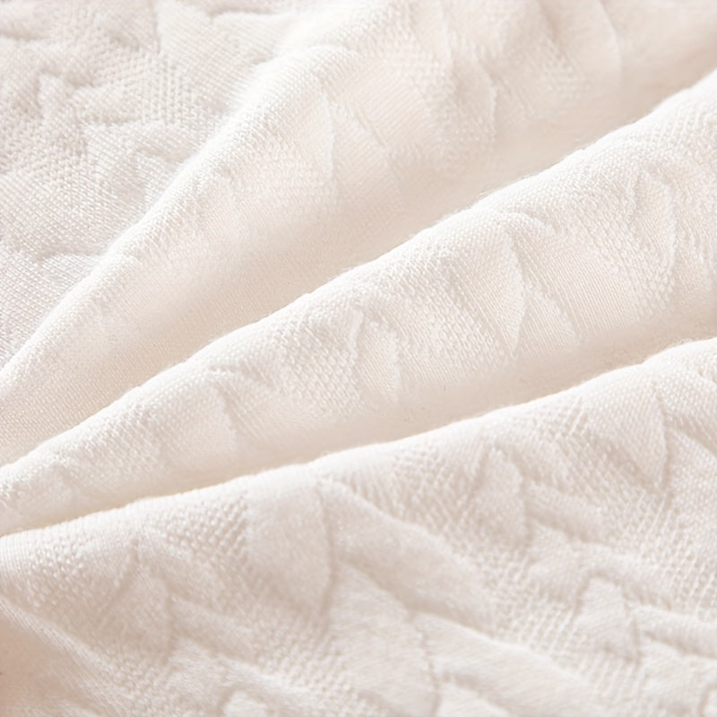 Bo'sh joylar va uy bezaklari uchun ideal bo'lgan bo'yin va yelka qo'llab-quvvatlash uchun to'rli chet va bug'doy donasi panjarali qulay va qo'llab-quvvatlovchi yostiq.