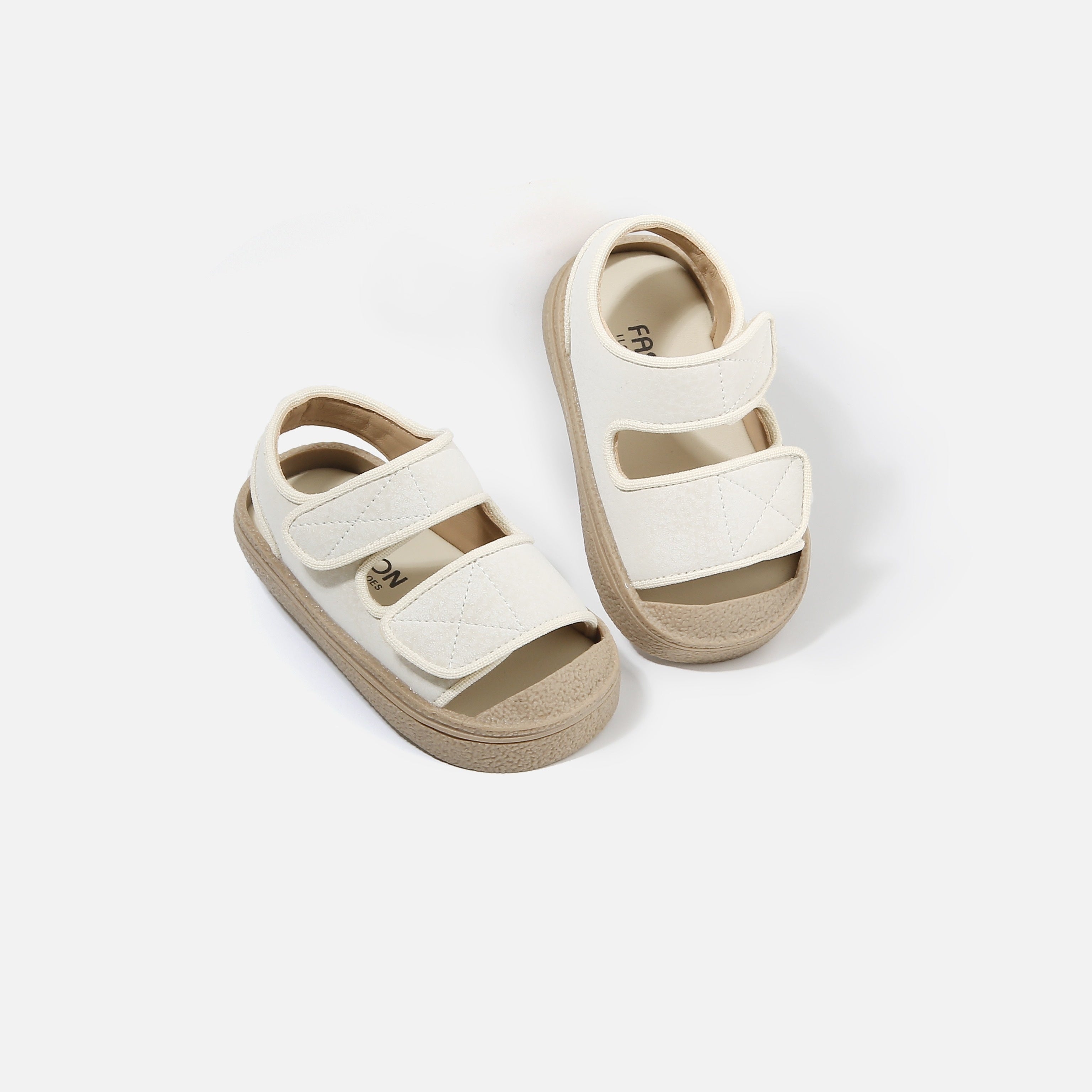 Kids' Breathable Open-Toe Sandals for Boys and Girls with Hook-and-Loop Closure