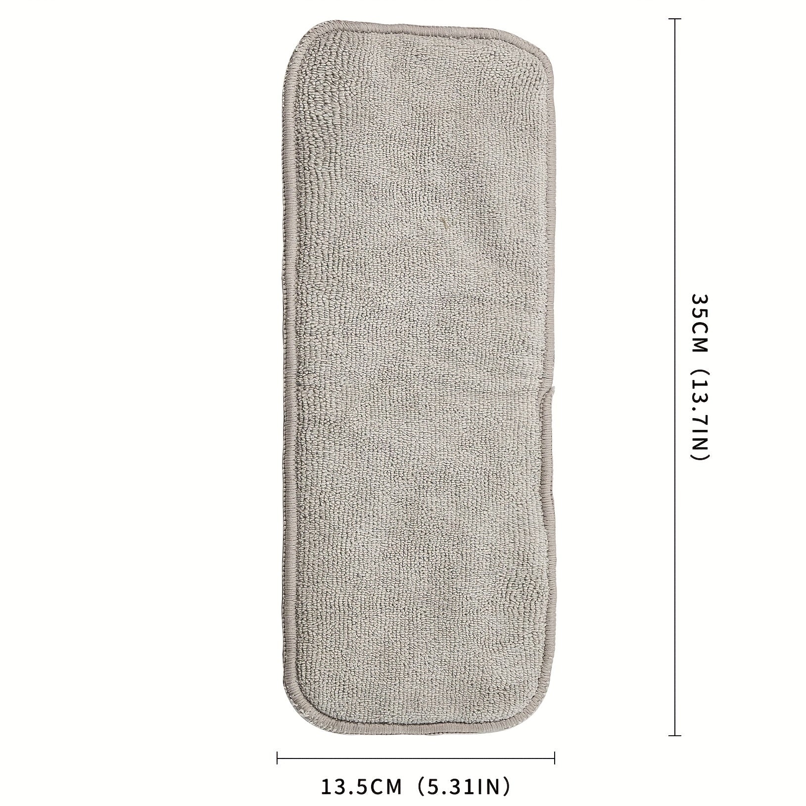 2-Pack Washable Cloth Diaper Inserts for Children Highly Absorbent Three-Layer Assorted Colors 35.56x13.46 cm