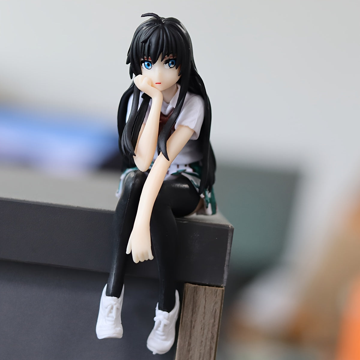 Qiz Anime Qiz Statuyasi PVC Karta Personaj Figuriya Ko‘rgazma uchun