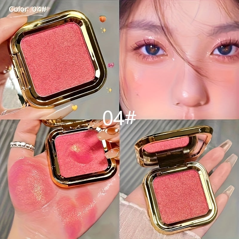 Women Waterproof Shimmering Matte Blush Palette with Natural Finish