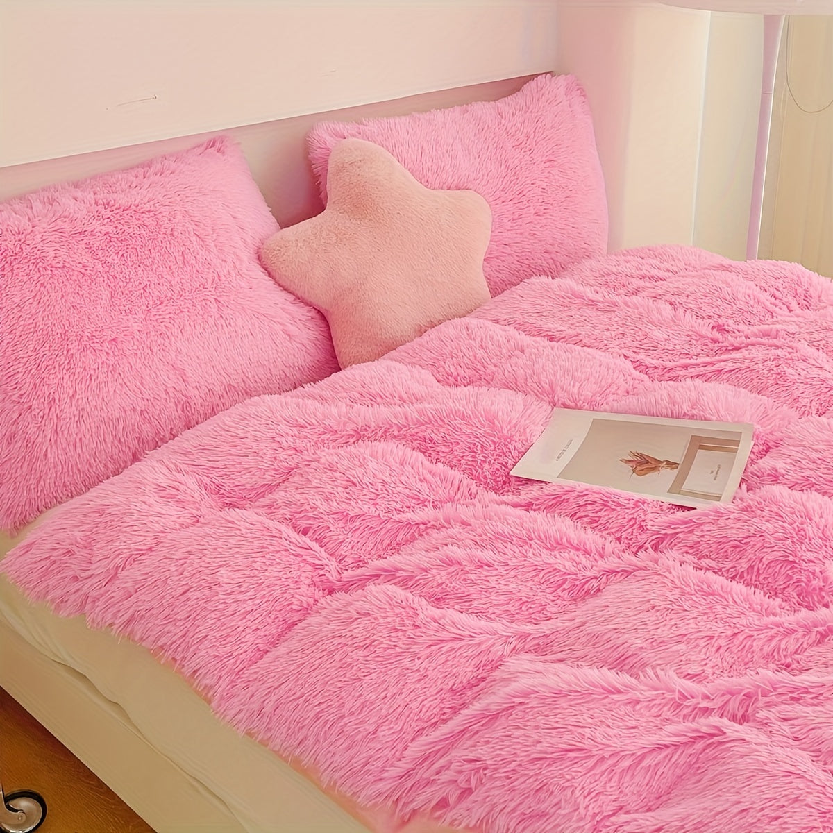 Space Themed Duvet Cover Set with Pillowcases Soft Polyester All-Season Bedding Christmas Gift 3 Pieces