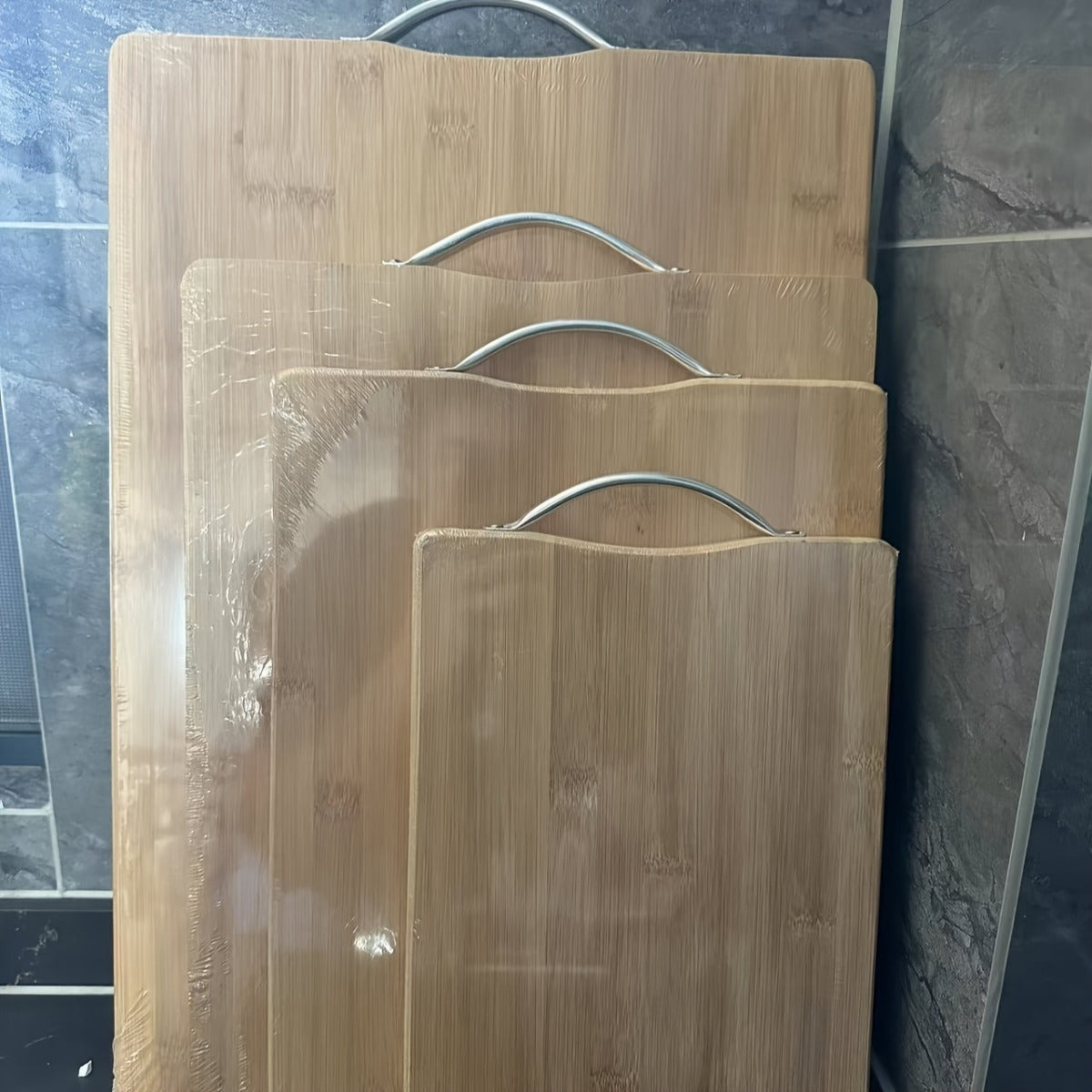 Premium Bamboo Cutting Board in Multiple Sizes for Food Prep and Kitchen Use