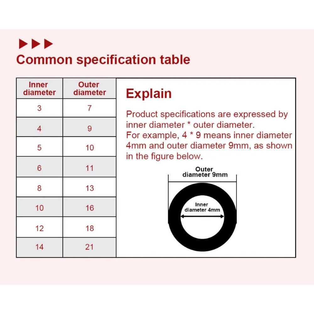 Universal Silicone Vacuum Hose 3/5/4/6/8/10/12/14mm Blue 1m