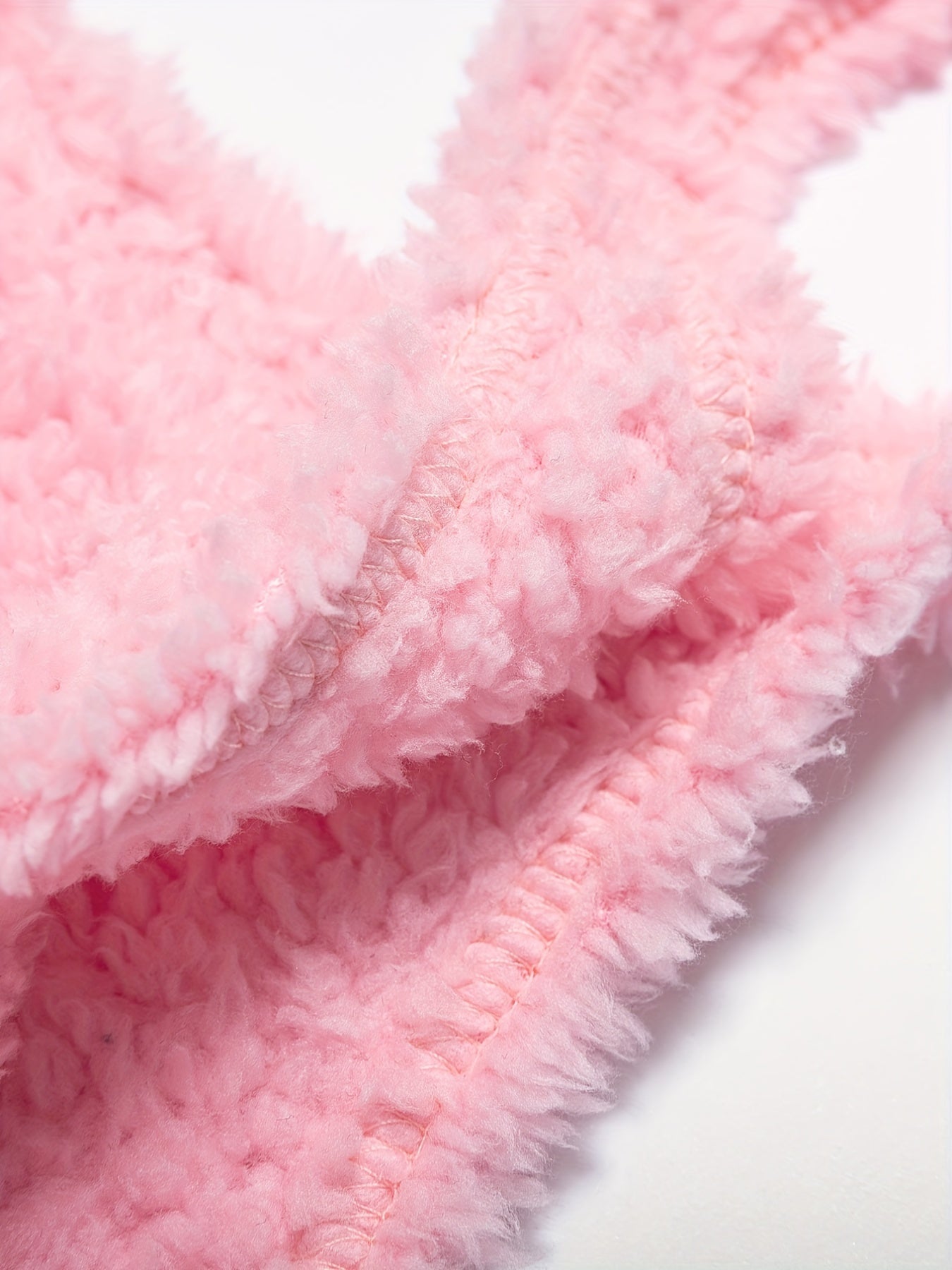 Conjunto de ropa de estar con felpa de poliéster para mujer con top de tirantes y pantalones con cintura elástica