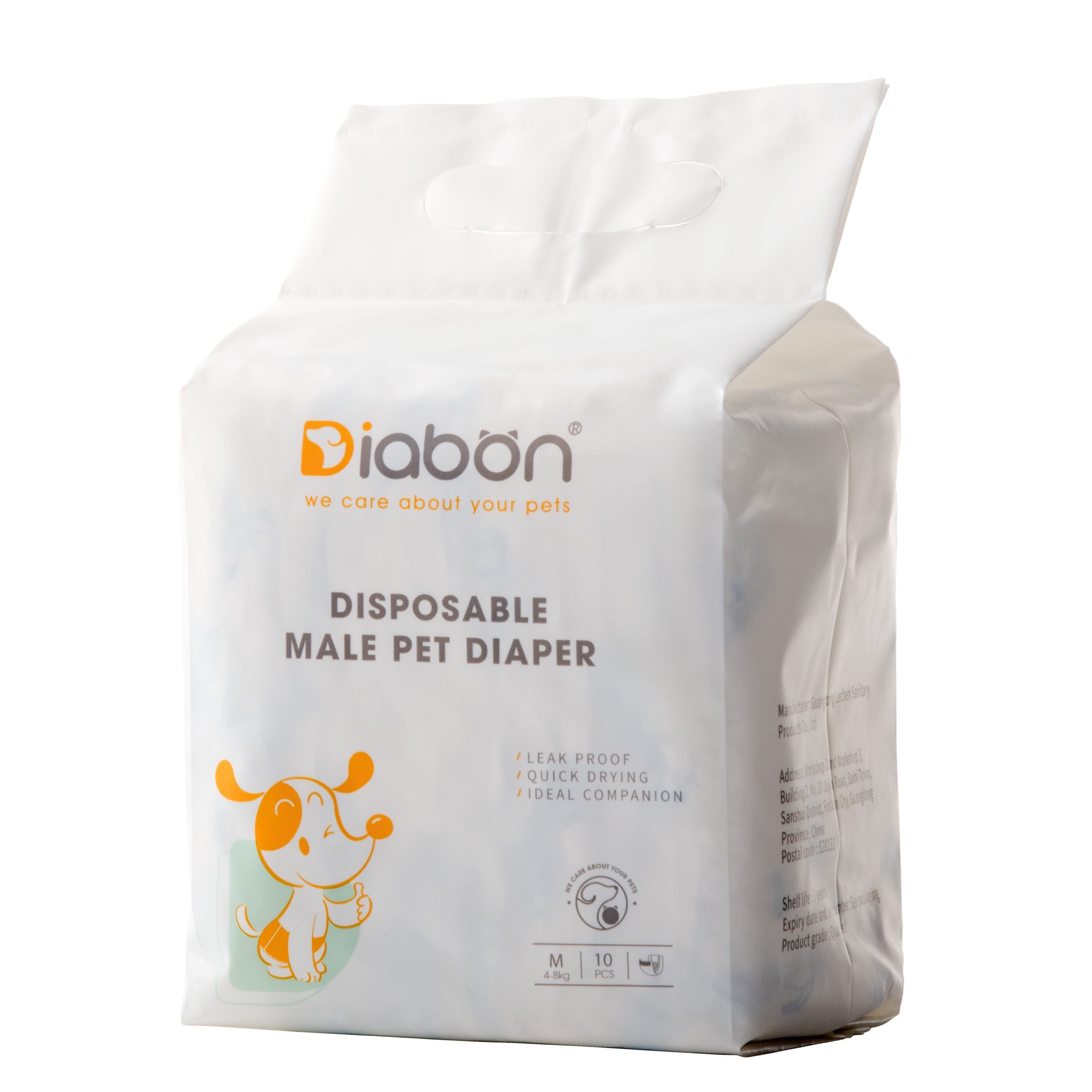 Ultra Absorbent Disposable Dog Diapers for Puppies and Elderly Dogs Leakproof Incontinence and Post-Surgery