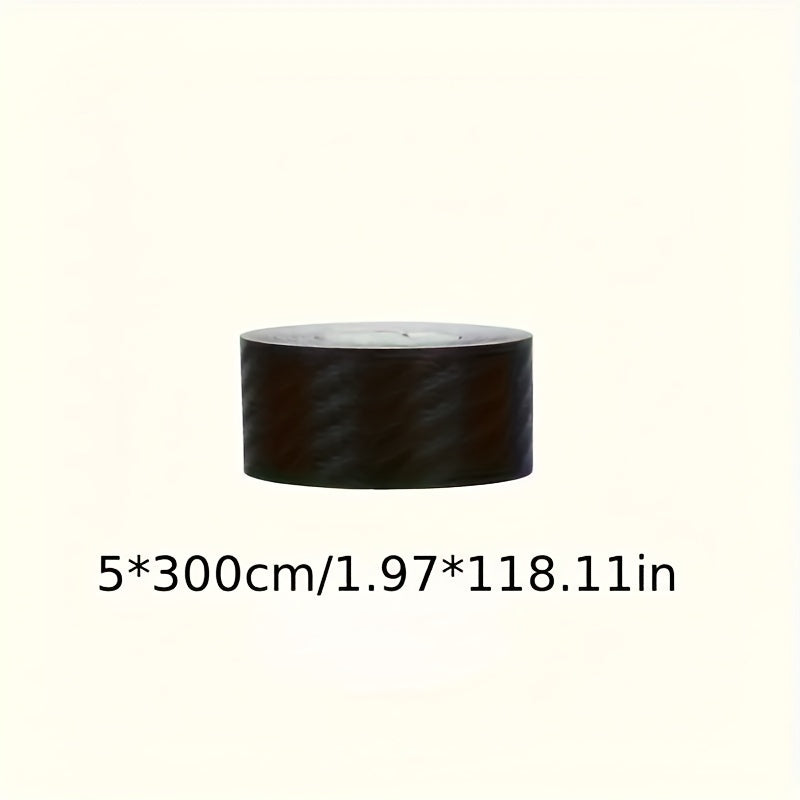 5D Защитная полоса из углеродного волокна для дверей автомобиля, водонепроницаемая, против царапин, пороговая защита, 5x300см