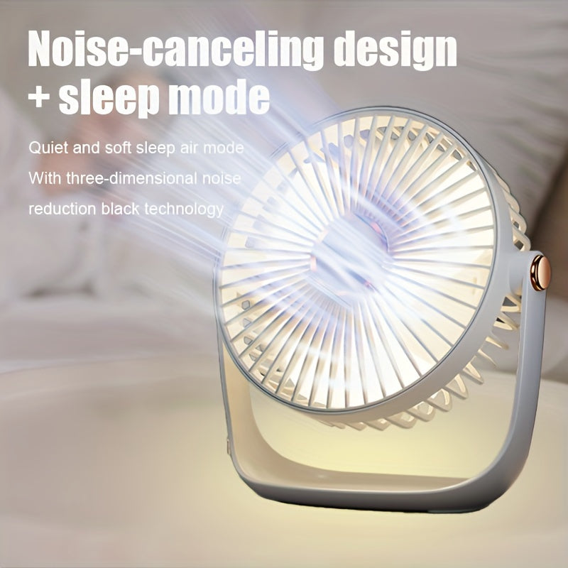 Eng ko'p sotiladigan JKUOO Portativ Stol Ventilyatori 5 tezlikni sozlash, juda jim ishlash, ichki muhit uchun tez havo aylanishi, USB orqali zaryadlash imkoniyati va o'rnatilgan litiy batareyasi bilan ta'minlangan. Turli xil foydalanish uchun ideal.