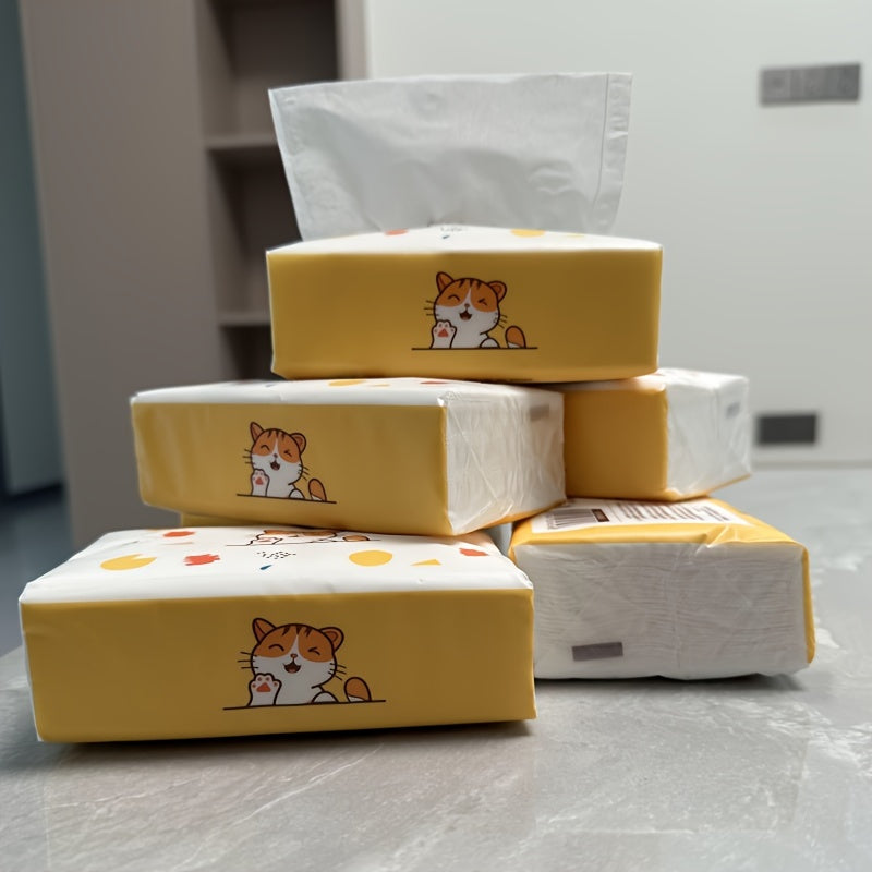 Family Pack 240 Sheets 4-Ply Soft Tissue Paper Napkins for Bathroom Restaurant Hotel