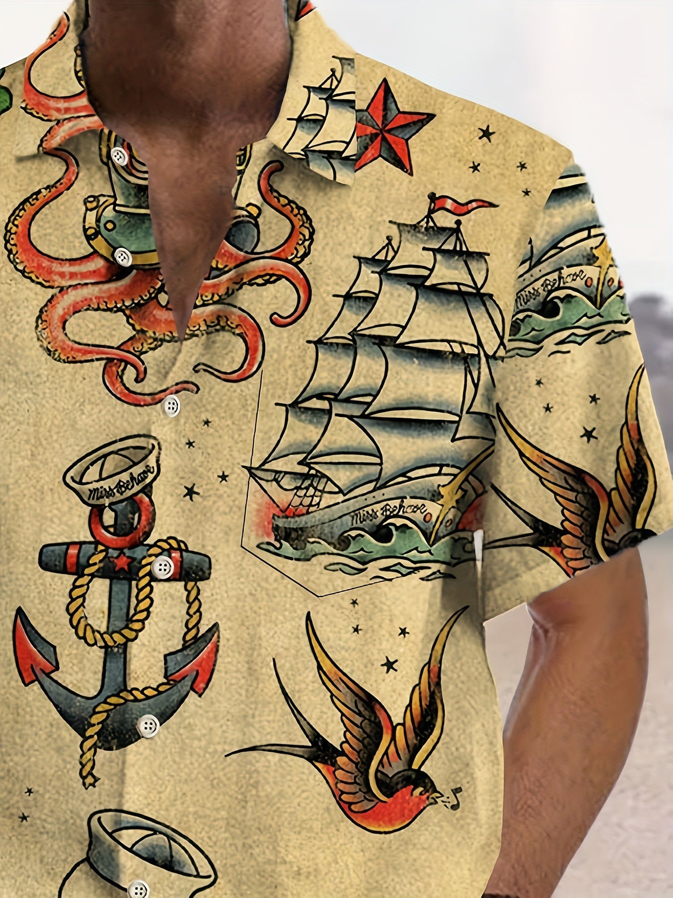 Yoz uchun mukammal, kattalar uchun ijodiy 3D bosh suyagi print ko'ylak