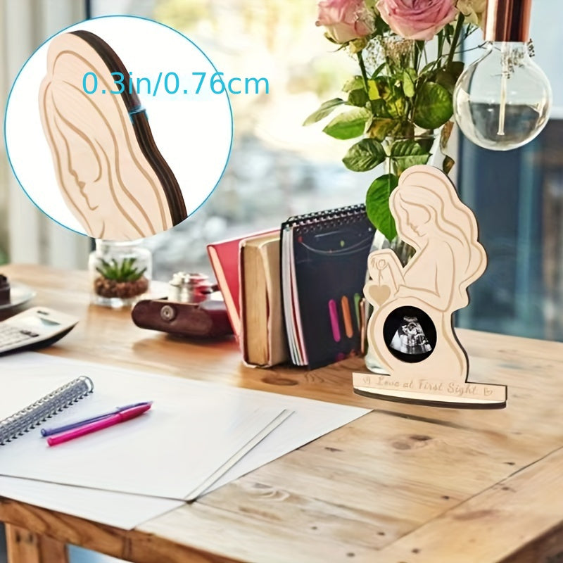 Ultrasound Photo Frame Decorative Sign for Baby Announcement 1 Piece