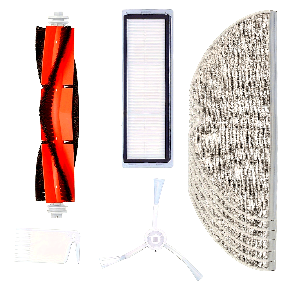 Robot Vacuum Accessory Kit Includes Brush Filter Mop Pads for 1C 2C 1T
