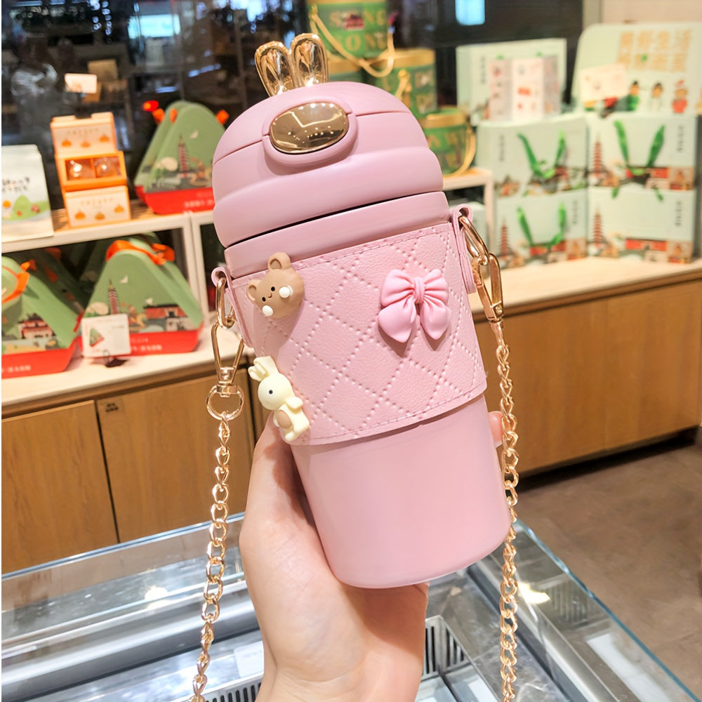 Chiroyli zanglamaydigan po'latdan yasalgan vakuum termos 304 izolyatsiyali ichimlik shisha sovg'a to'plami