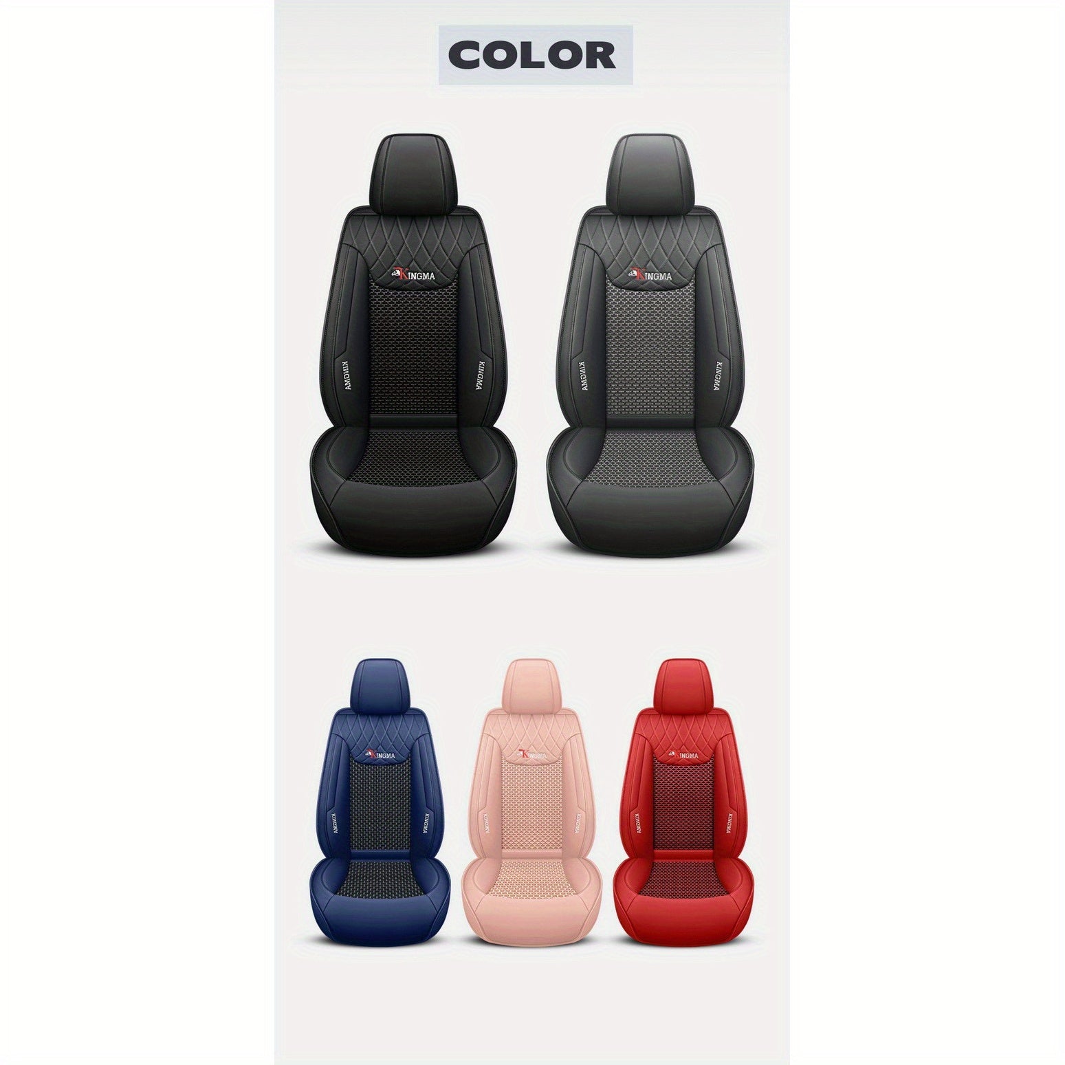 Universal Five-Seater Car Seat Cover Viscose Fiber All-Season Waterproof