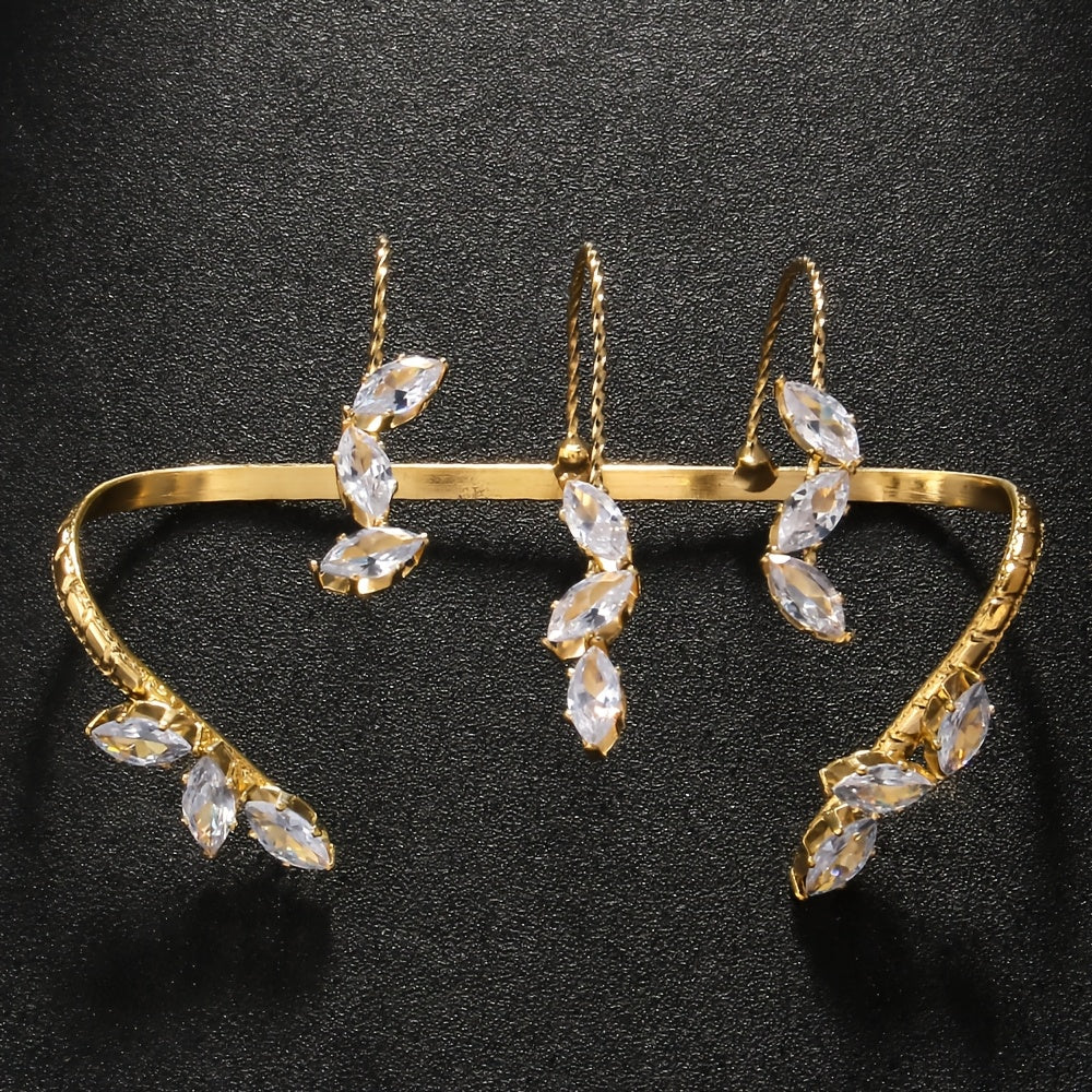 Women's Zirconia Bracelet Adjustable Geometric Design Jewelry