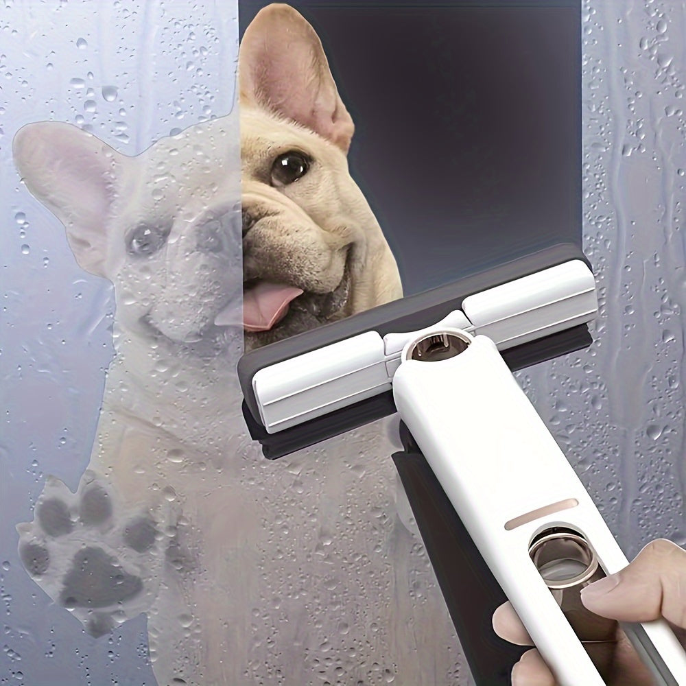 Mini Sponge Mop Set 3 Pieces with Replacement Heads for Floors Walls and Windows