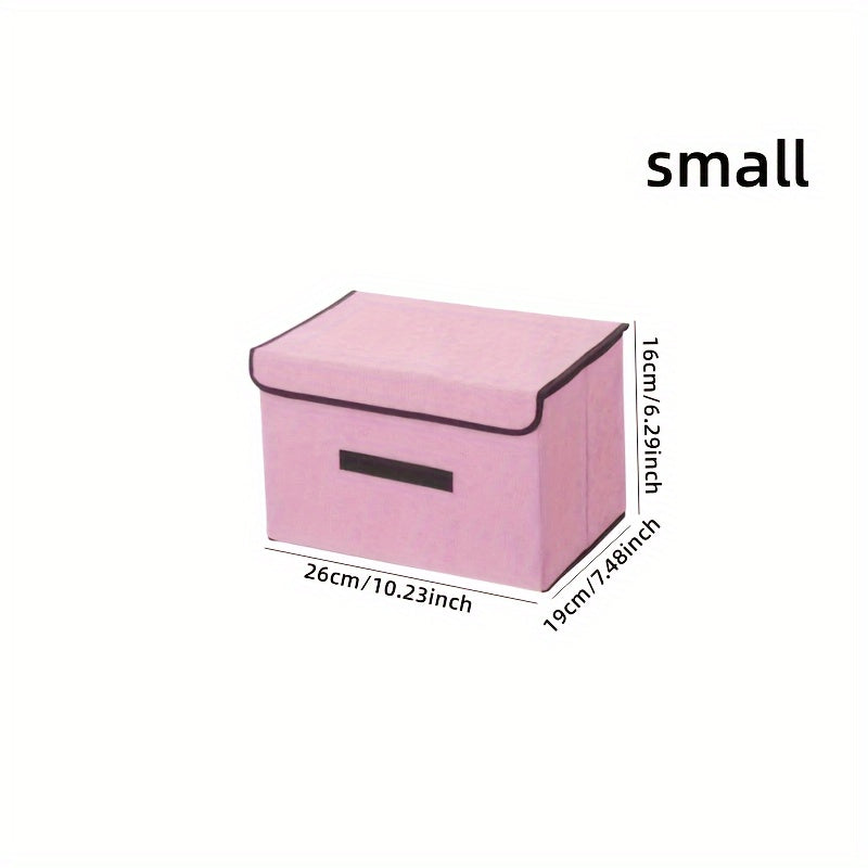 Waterproof Foldable Storage Box for Dormitory Clothing and Children's Items