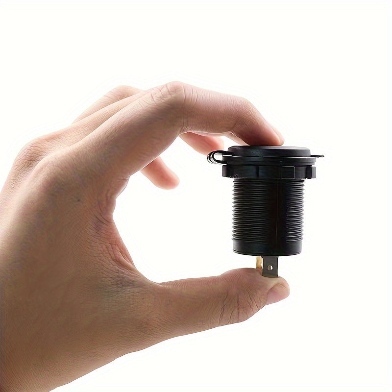 Fast Car Charger Socket Dual USB Ports Quick Charge 3.0 5.6-32V Power Outlet