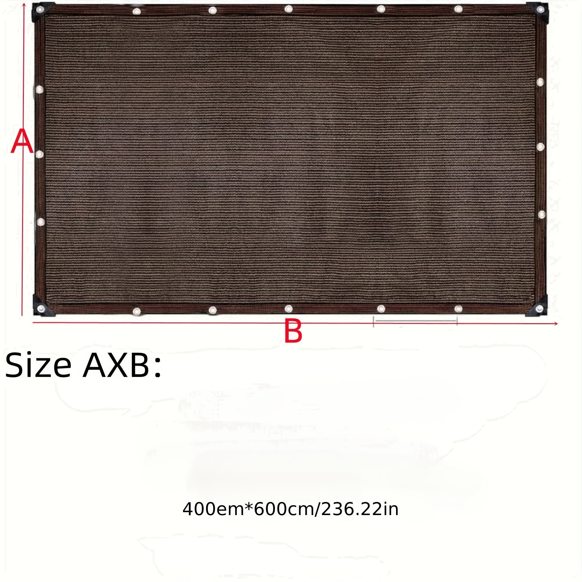 95% UV Protection Sunshade Net for Greenhouses Balconies Gardens Outdoor UV Blocker