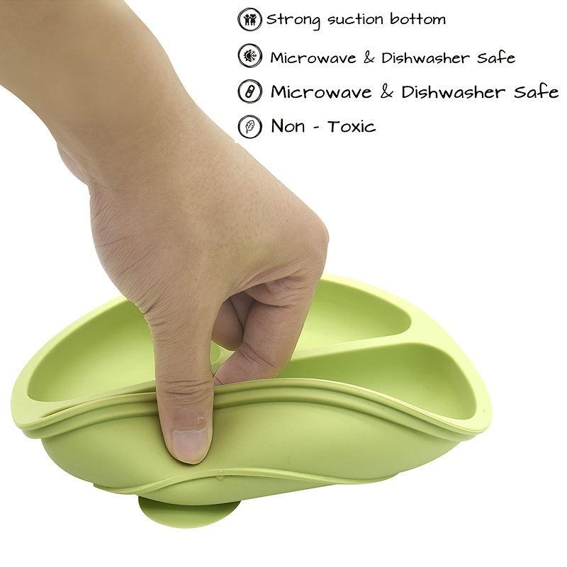 Silicone Baby Feeding Bowl with Suction Base for Mess-Free Dining