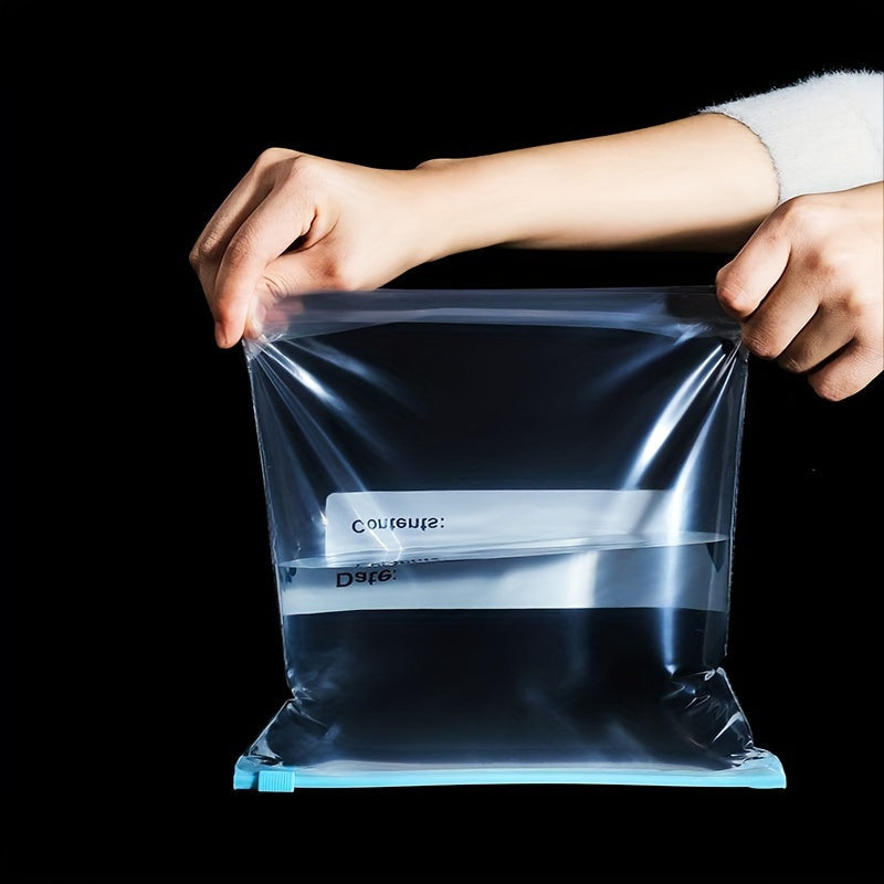 Airtight Refrigerator Storage Bag with Zipper Lock for Food Preservation