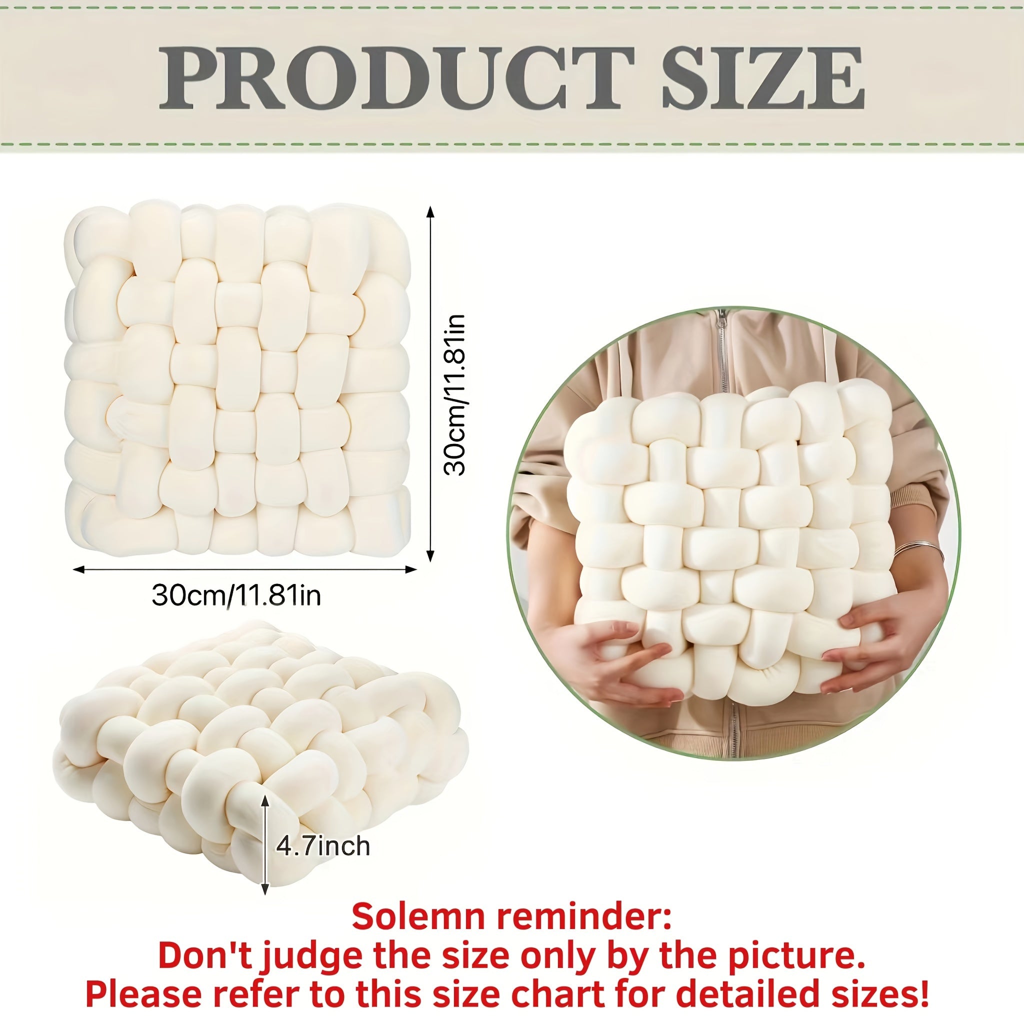 Мягкая подушка в виде узла, идеальна для домашнего декора в гостиных, спальнях и офисах.