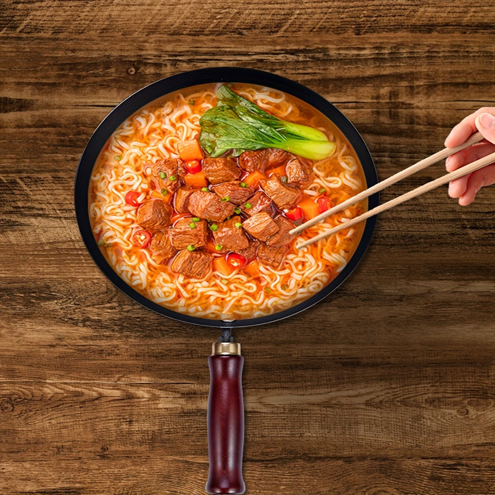 Cast Iron Skillet Non-Stick Uncoated for Frying Eggs and Steak 10 Inch