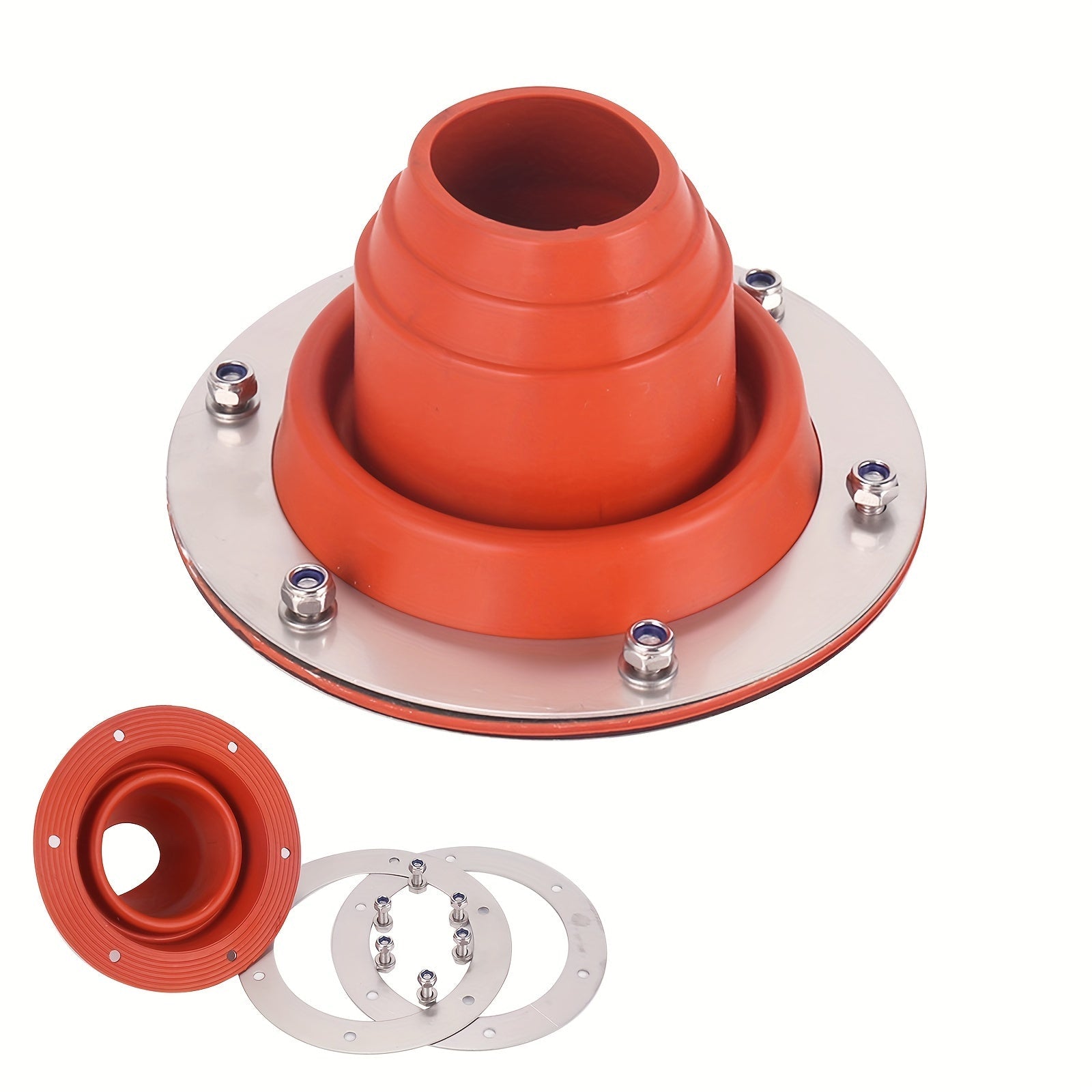 Silicone Tent Pipe Seal Kit for Camping Heating Cooling Equipment