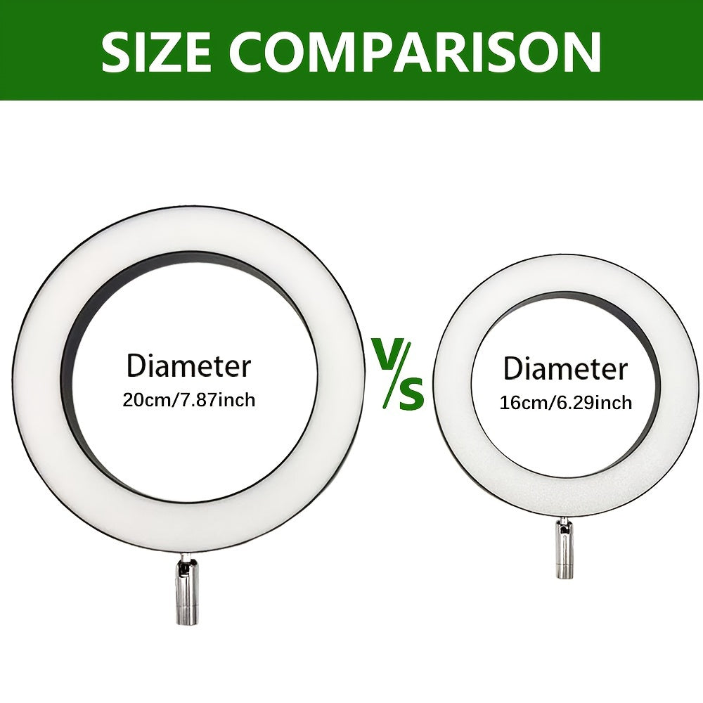 Adjustable Full Spectrum LED Grow Light with 112 LEDs, USB Powered, Height Adjustable