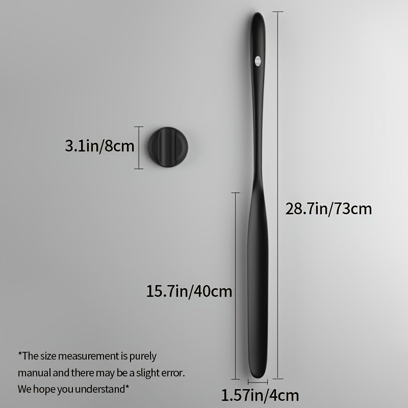 Длинная магнитная обувная лопатка из нейлона для крепления на стену, легкая для захвата, для пожилых и детей