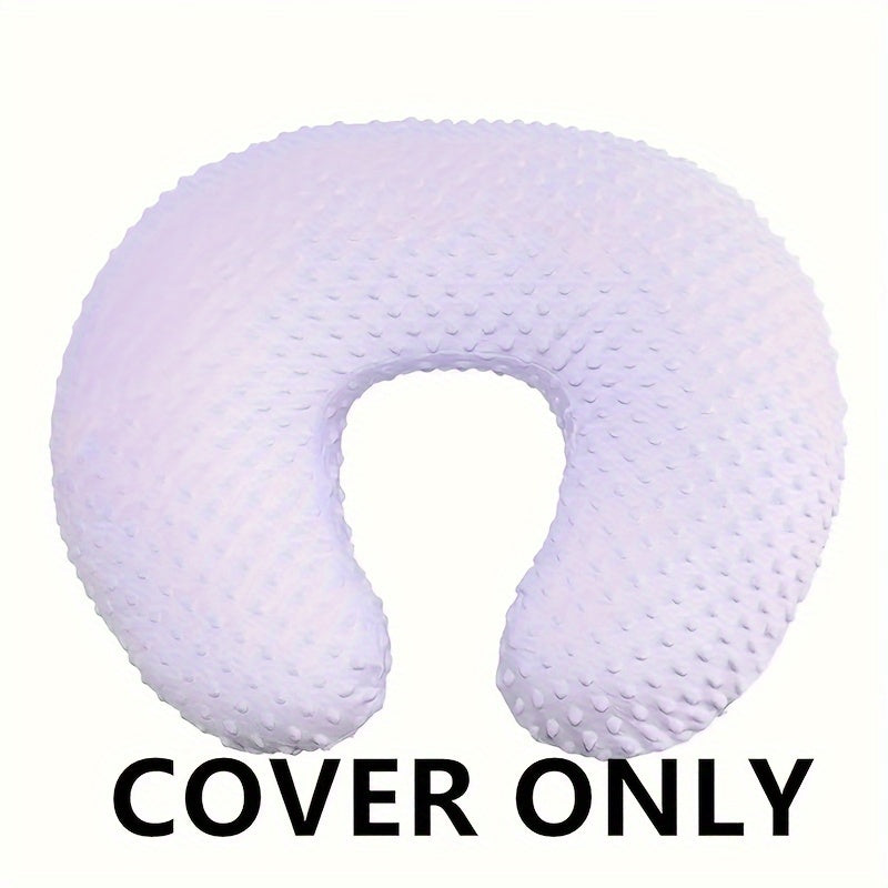 Minky Nursing Pillow Cover for Breastfeeding and Infant Comfort